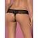 Erotické kalhotky - Obsessive tanga Miamor - 5901688209905 - L/XL černá