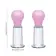 Vakuové pumpy pro ženy - BASIC X přísavky na bradavky 2 ks růžové - BSC00227