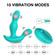 Tipy na dárky k Valentýnu do 1 000 Kč - BOOM Richard stimulátor prostaty na dálkové ovládání zelený - BOM00133
