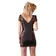 Erotické šaty - Cottelli Party Dress minišaty s krajkou černé - 27136401021 - S