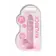 Dilda s přísavkou - Realrock gelové dildo s přísavkou 19 cm růžové - shmREA091PNK