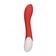 Vibrátory na G-bod - Spice G-Spot vibrátor s funkcí ohřívání - červený - shmHEA001red
