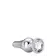 Anální šperky - Gleaming love anální kolík Silver L - dc21825