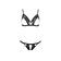 Erotické podprsenky - Erotic Line Diabolina set černý - 5908305955696 - L/XL