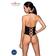 Erotické body a korzety - Passion Nancy body černé - 5908305962489 - L/XL