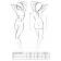 Erotické košilky - Erotic Line BELLATRIX košilka - 5908305926245 - černá L/XL