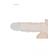 Návleky na penis - REALROCK Prodlužující návlek na penis 22 cm - REA107FLE