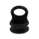 Erekční kroužky nevibrační - BASIC X Titus erekční kroužek s návlekem na varlata L černý - BSC00354-L