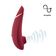 Vibrátory do vody - Womanizer Premium 2 stimulátor na klitoris Bordeaux - ct091885