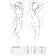 Erotické šaty - Passion Miracle minišaty - bílé - 5907709984554 - S/M