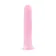 Klasická dilda - BASIC X Perry gelové dildo s přísavkou růžové vel. M - BSC00369pnk