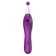 Tlakové stimulátory na klitoris - BASIC X  Alvis podtlakový stimulátor klitorisu 3v1 fialový - BSC00373pur