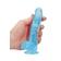 Dilda s přísavkou - Realrock gelové dildo s přísavkou 16 cm modré - REA090BLU