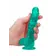 Dilda s přísavkou - Realrock gelové dildo s přísavkou 16 cm tyrkysové - REA090TUR