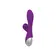 Tipy na valentýnské dárky pro ženy - Romant Flap vibrátor rabbit s poklepem a tlakovým stimulátorem na klitoris fialový - RMT120pur