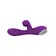 Tipy na valentýnské dárky pro ženy - Romant Flap vibrátor rabbit s poklepem a tlakovým stimulátorem na klitoris fialový - RMT120pur