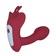 Vibrátory do kalhotek - Romant Bill vibrátor do kalhotek s podtlakovým stimulátorem klitorisu červený - RMT129red