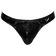 Pánské erotické prádlo - Black Level Pánská vinylová tanga - černá - 28904021722 - L