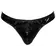 Pánské erotické prádlo - Black Level Pánská vinylová tanga - černá - 28904021722 - L
