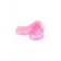 Dilda s přísavkou - Realrock gelové dildo s přísavkou 28 cm růžové - REA130PNK