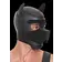 Masky, kukly a pásky přes oči - OUCH! Puppy Hood maska psa černá - shmOU705BLK