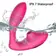 Tlakové stimulátory na klitoris - Tracy´s Dog Pro 2 vibrátor na bod G a klitoris s dálkovým ovládáním - růžový - 6972725980698