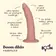 Dilda s přísavkou - BOOM realistické dildo z tekutého silikonu tělové - BOM00150