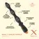 Vibrační anální kolíky - BASIC X Armin vibrační anální korále černé - BSC00429blk