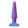 Nevibrační anální kolíky - A-play - Groovy Anální kolík 12 cm - růžová/fialová/modrá - shm0302-04-BX