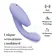 Multifunkční vibrátory - Womanizer Duo 2 Stimulátor klitorisu a vibrátor 2 v 1 Lilac - ct093570
