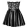 Erotické šaty - NOIR Šaty s krajkovým korzetem - černé - 27185611041 - L