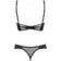 Erotické komplety - Obsessive Roxelia set - černý - D-236417 - M/L