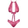 Erotické komplety - Kissable Set - růžový - 22145553131 - L/XL