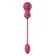 Vibrátory na klitoris - Essentials Duální stimulátor s vibračním vajíčkem - růžový - dc22091