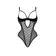 Erotické body a korzety - Passion Marina body - černé - 5908305965213 - L/XL
