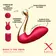 Vibrátory na klitoris - BASIC X The Swan vibrátor na klitoris červený - BSC00469red