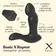 Masáž prostaty - BASIC X Raptor stimulátor prostaty černý - BSC00467blk