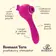 Multifunkční vibrátory - Romant Tern podtlakový stimulátor klitorisu 3v1 růžový - RMT139