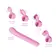 Multifunkční vibrátory - Magic Stick rabbit vibrátor - Pink - ecMAGICSTICK-S2
