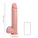 Dilda a vibrátory XXL - RealRock Extra Large dildo s varlaty 38 cm - tělové - REA165FLE