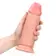 Dilda s přísavkou - RealRock Extra Thick dildo 20,3 cm - tělová - REA172FLE