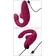 Tlakové stimulátory na klitoris - Womanizer Blend vibrátor a stimulátor klitorisu 2 v 1 -  Vibrant Pink - ct096420