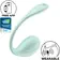Tipy na valentýnské dárky pro páry - Satisfyer Smooth Petal vibrační vajíčko - zelené - sat4002736