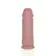 Dilda a vibrátory XXL - RealRock Extra Thick dildo 25,4 cm - tělové - REA174FLE