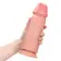 Dilda a vibrátory XXL - RealRock Extra Thick dildo 25,4 cm - tělové - REA174FLE