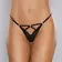 Erotická tanga - Allure Do Not Disturb tanga - černá - shmA1144B-OS