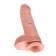 Dilda s přísavkou - King Cock Realistické dildo s přísavkou 27 cm - tělové - 5133000000