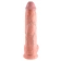Dilda s přísavkou - King Cock Realistické dildo s přísavkou 27 cm - tělové - 5133000000