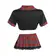 Erotické kostýmy - Subblime kostým Sexy školačka - červeno-černý - D-239300 - L/XL