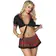 Erotické kostýmy - Subblime kostým Sexy školačka - červeno-černý - D-239300 - L/XL